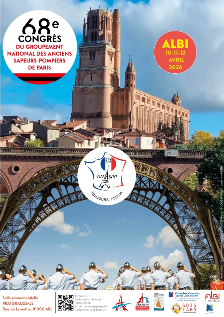 68ème congrès du GNASPP – Albi les 10, 11 et 12 avril 2026